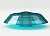 Термошайба ТШ-8 бирюза, поликарбонат